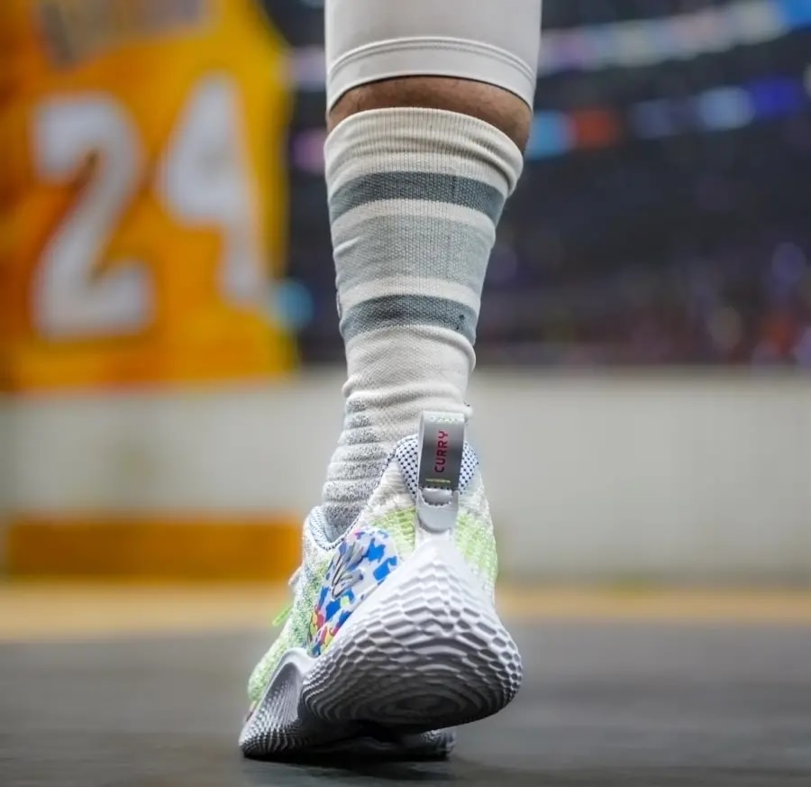 Giày Under Armour Curry Flow 10 'Splash Party' 3026271-100 — ảnh 4