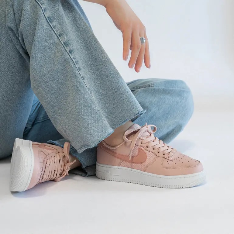 Giày Nike Air Force 1 Low '07 ESS 'Pink Oxford' DJ9945-600 — ảnh 4