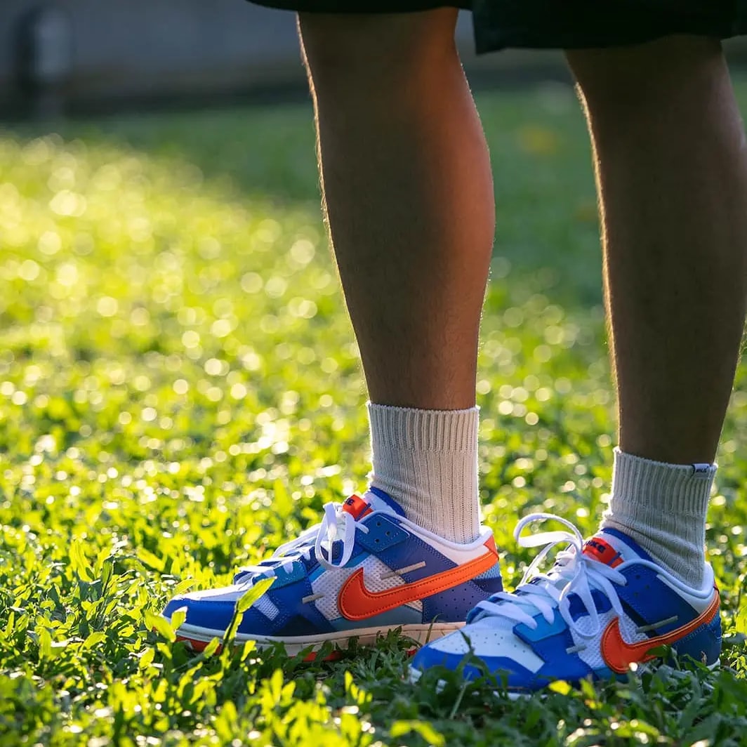 Giày Nike Dunk Low Scrap 'Knicks' DM0128-100 — ảnh 3