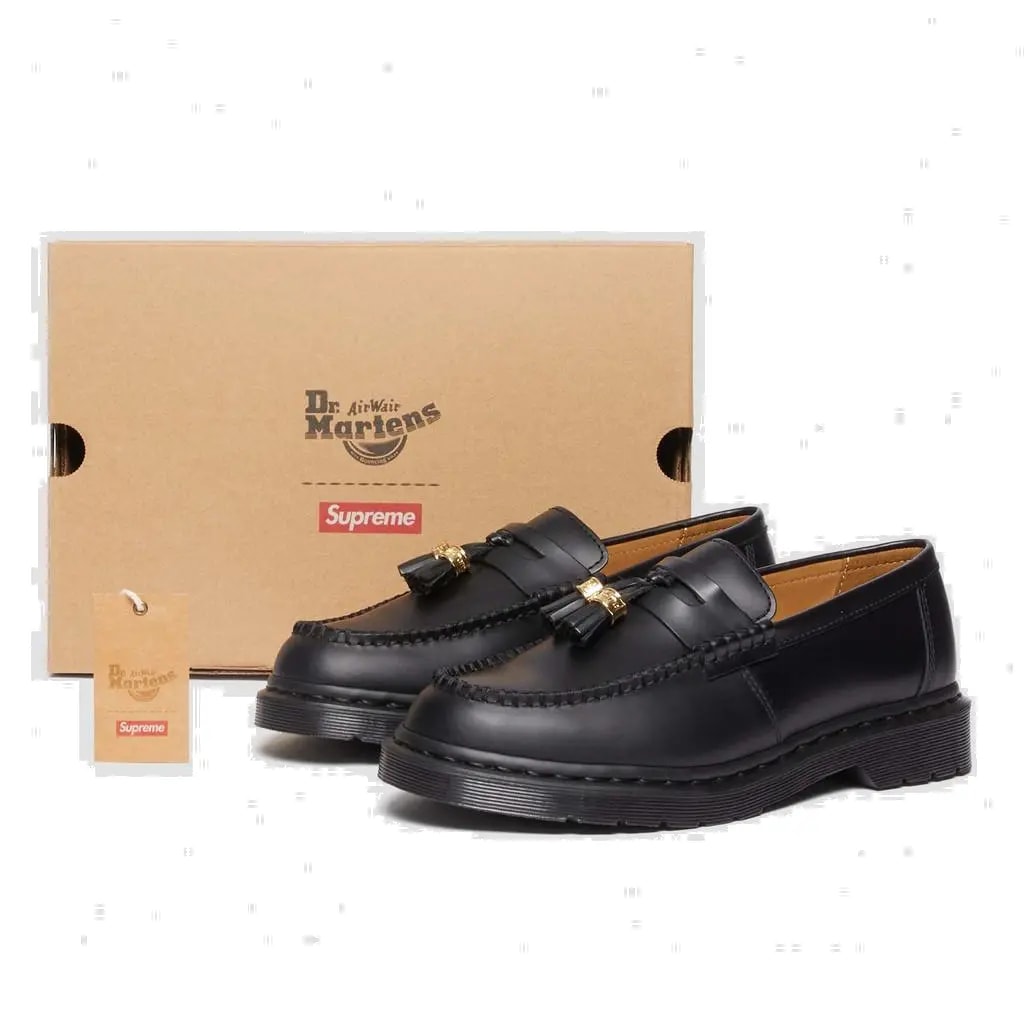 Giày Dr. Martens Penton Tassel Loafer 'Supreme Black' 31372001 — ảnh 3