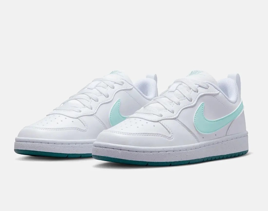 Giày Nike Court Borough Low 2 GS 'White' DV5456-102 — ảnh 5