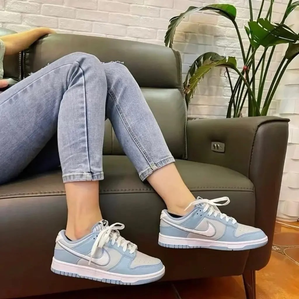 Giày Nike Dunk Low Retro 'Fleece Swoosh Worn Blue' FB1871-011 — ảnh 2
