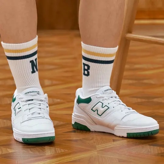 Giày New Balance 550 'White Green Cream' BB550SWB — ảnh 3