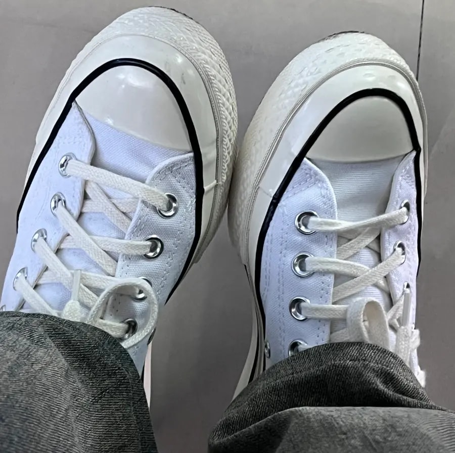 Giày Converse Chuck 70 Vintage 'White Black Egret' A02306C — ảnh 4