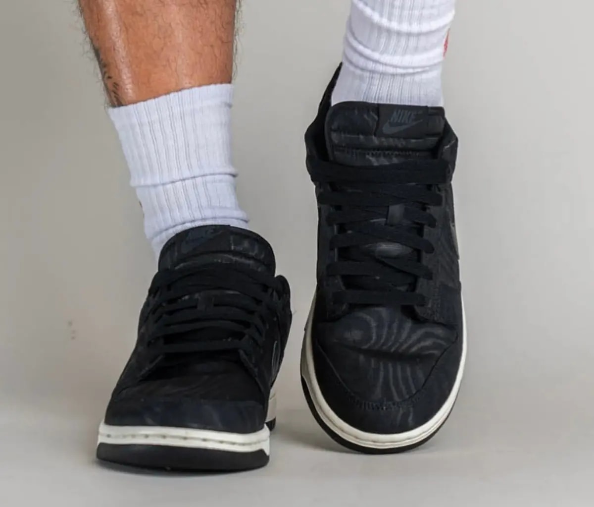 Giày Nike Dunk Low 'Black Canvas' DV7211-001 — ảnh 5