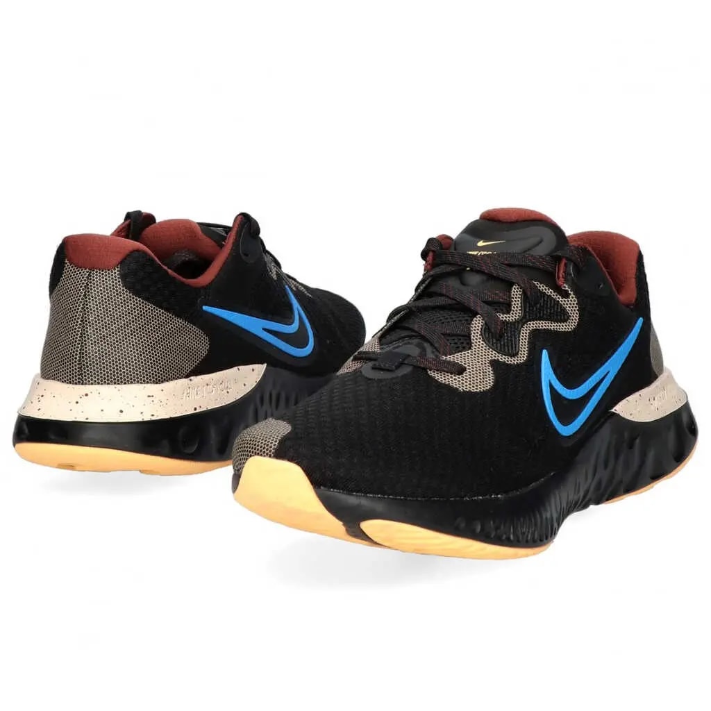 Giày Nike Renew Run 2 'Black Photo Blue' CU3504-002 — ảnh 5