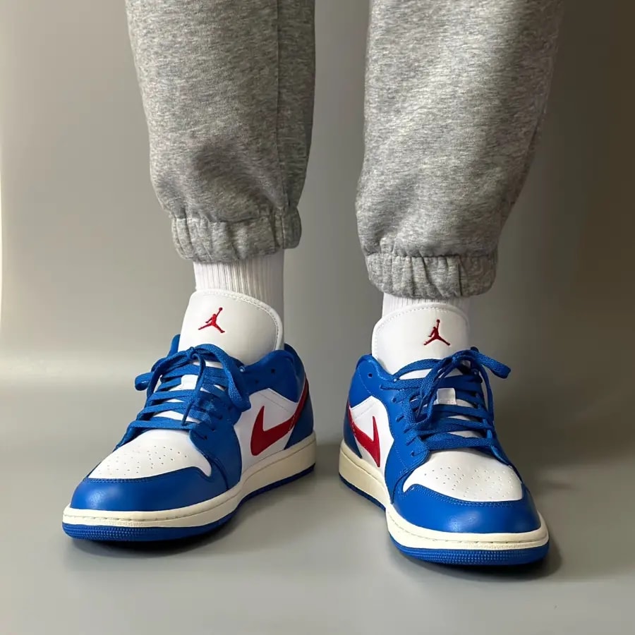 Giày Nike Air Jordan 1 Low ‘Sport Blue’ DC0774-416 — ảnh 2
