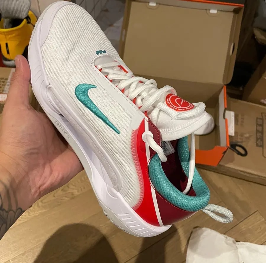Giày Tennis Nike Court Zoom NXT 'White Washed Teal' DH0219-136 — ảnh 2