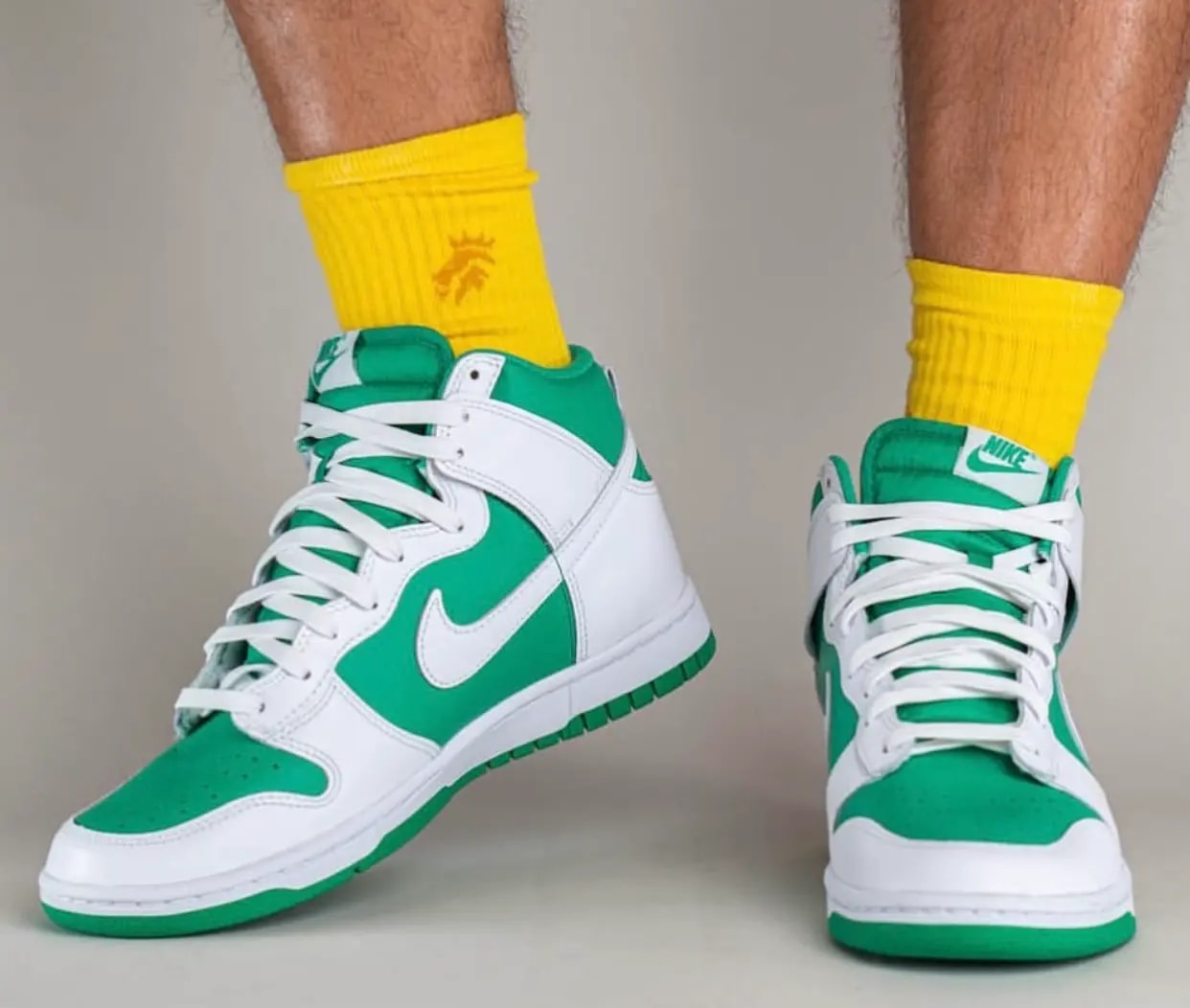 Giày Nike Dunk High 'Stadium Green White' DV0829-300 — ảnh 3