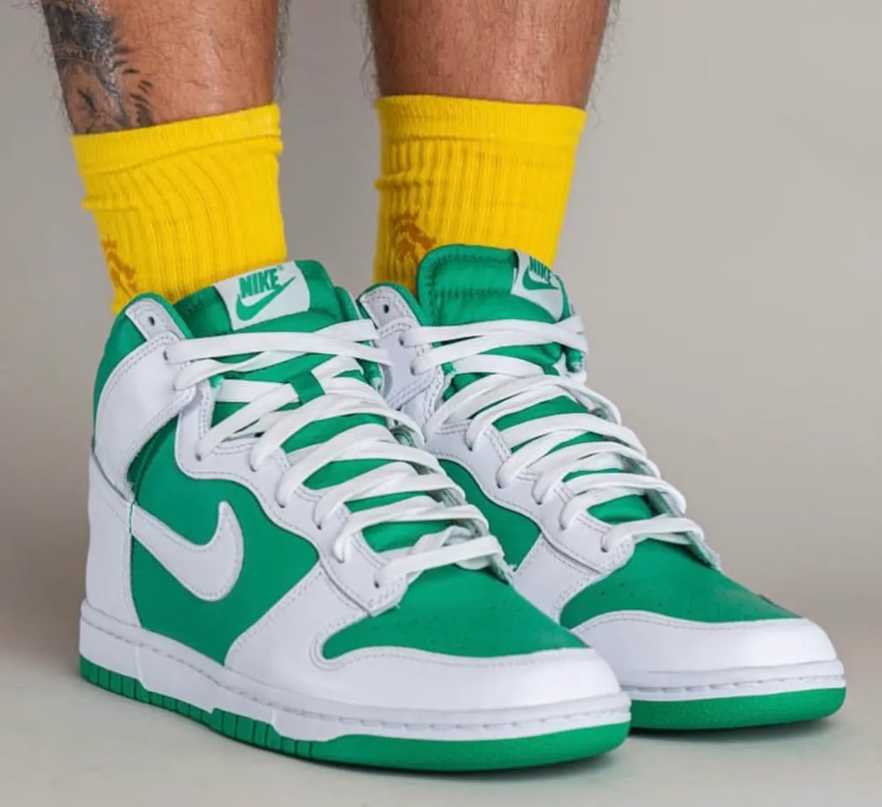 Giày Nike Dunk High 'Stadium Green White' DV0829-300 — ảnh 4