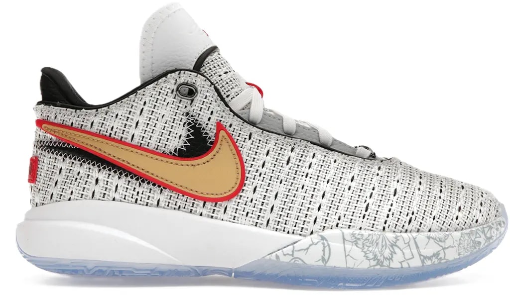 Giày Nike LeBron 20 GS 'The Debut' DQ8651-100 — kich-thuoc: 38