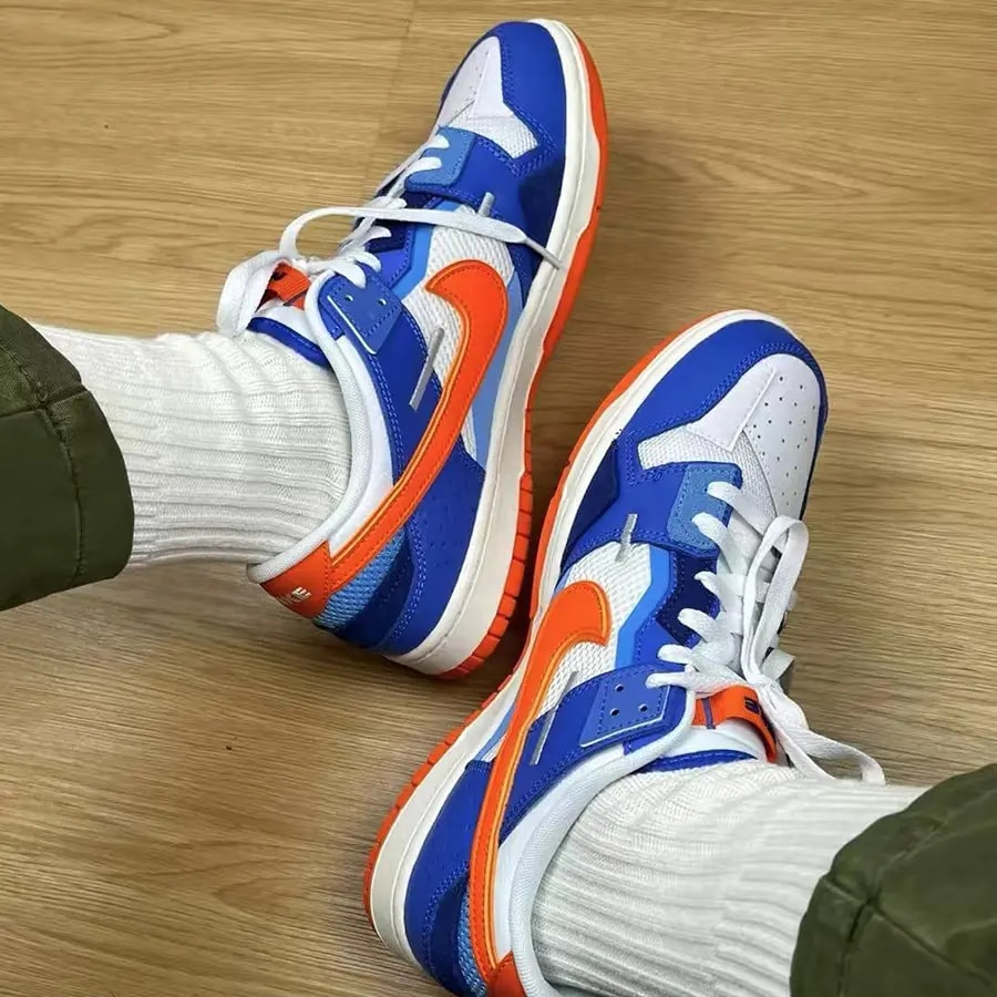 Giày Nike Dunk Low Scrap 'Knicks' DM0128-100 — ảnh 4