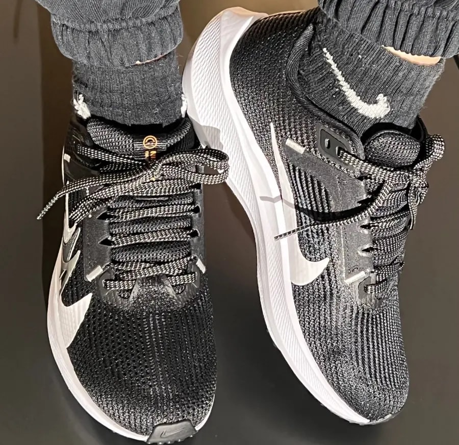 Giày Nike Pegasus 40 Premum 'Black White Grey' FB7703-001 — ảnh 3