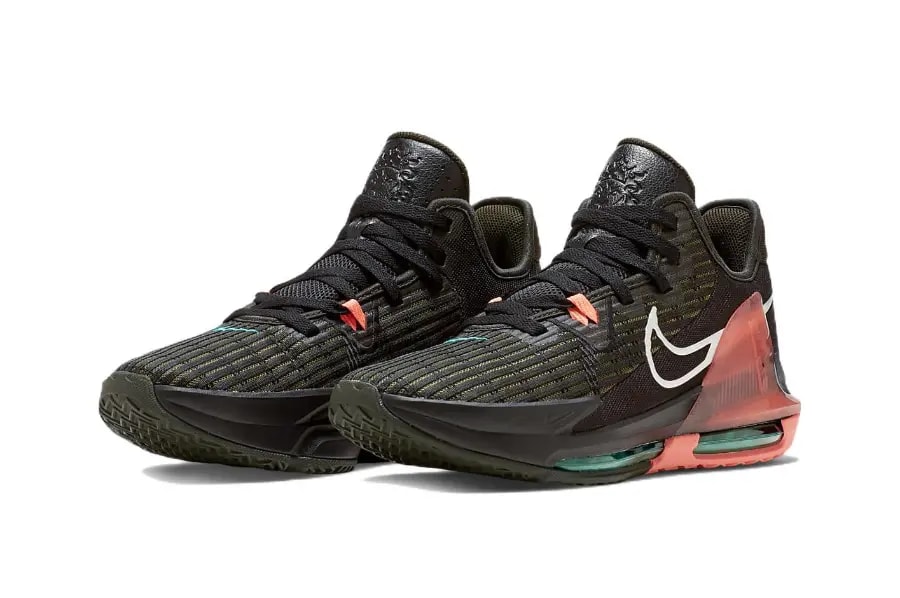 Giày Nike LeBron Witness 6 EP 'Black Green Pink' DC8994-001 — ảnh 2