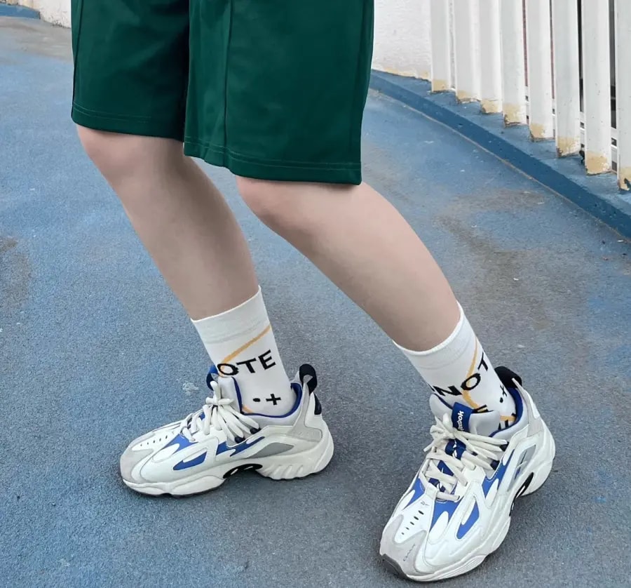 Giày Reebok DMX Series 1200 LT 'Grey Cobalt' DV9226 — ảnh 4