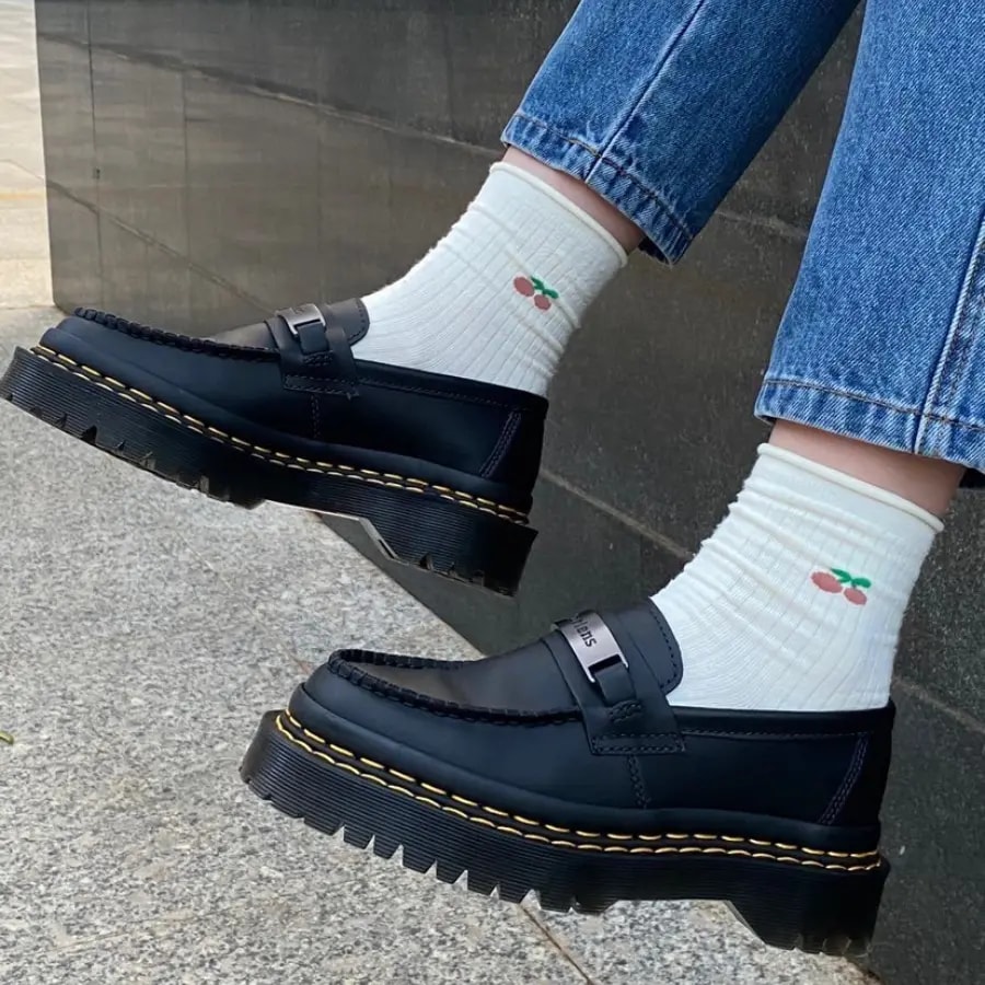 Giày Dr. Martens Penton Bex Double Stitch 'Black' 27876001 — ảnh 4