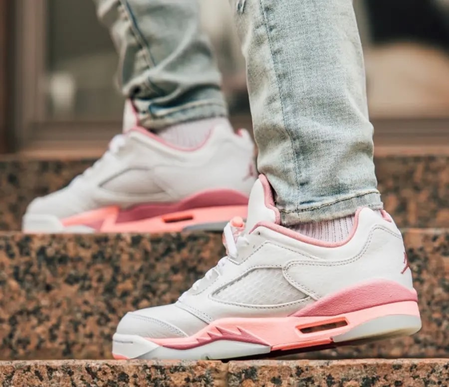 Giày Nike Air Jordan 5 Low GS ‘Desert Berry’ DX4390-116 — ảnh 4