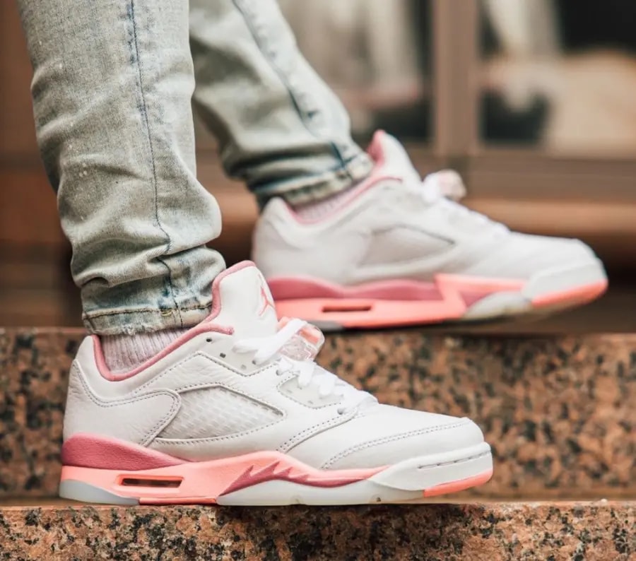 Giày Nike Air Jordan 5 Low GS ‘Desert Berry’ DX4390-116 — ảnh 3