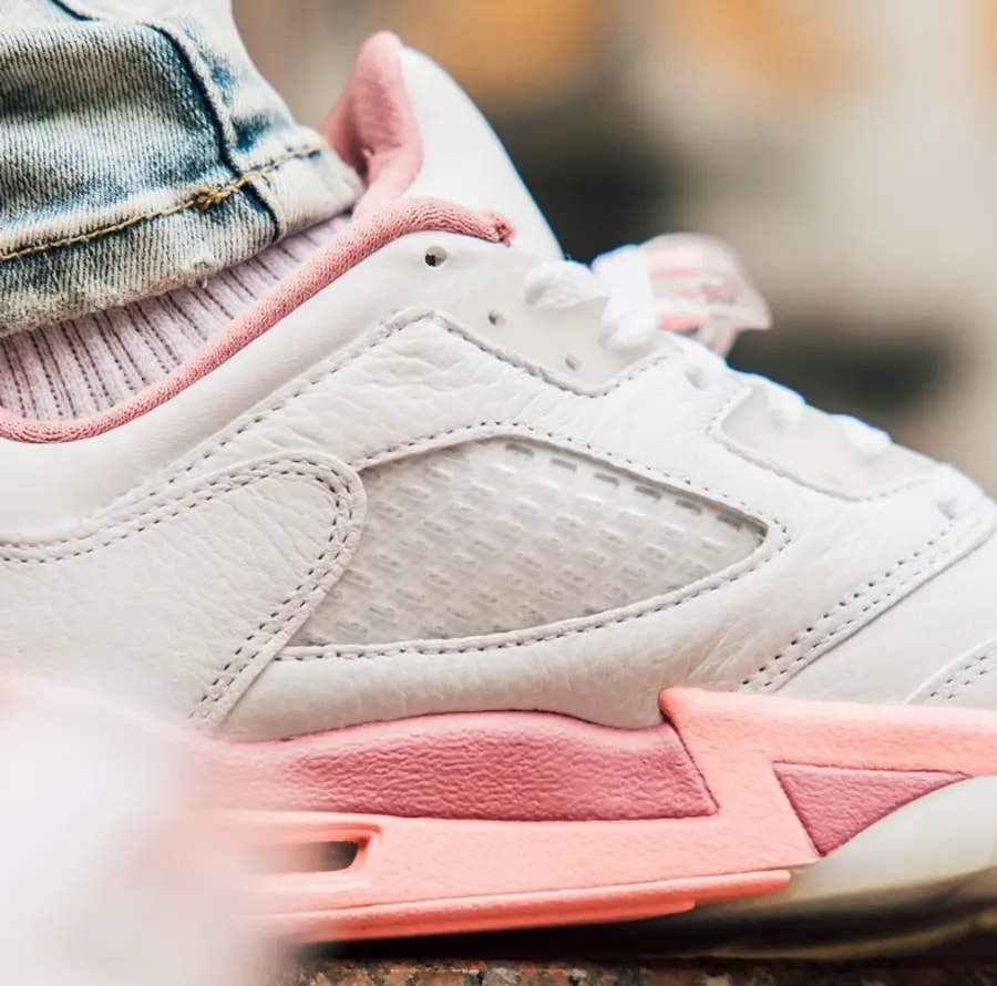 Giày Nike Air Jordan 5 Low GS ‘Desert Berry’ DX4390-116 — ảnh 2