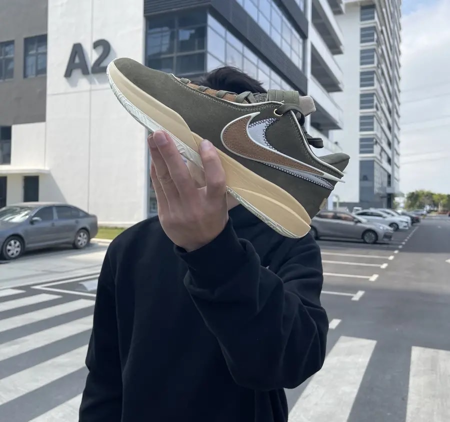 Giày Nike LeBron 20 'Olive Green' DV1193-901 — ảnh 2