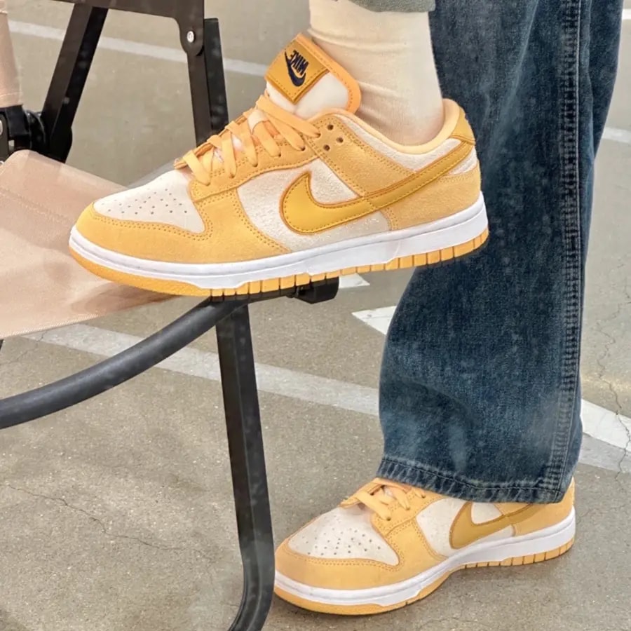 Giày Nike Dunk Low 'Celestial Gold Suede' DV7411-200 — ảnh 3