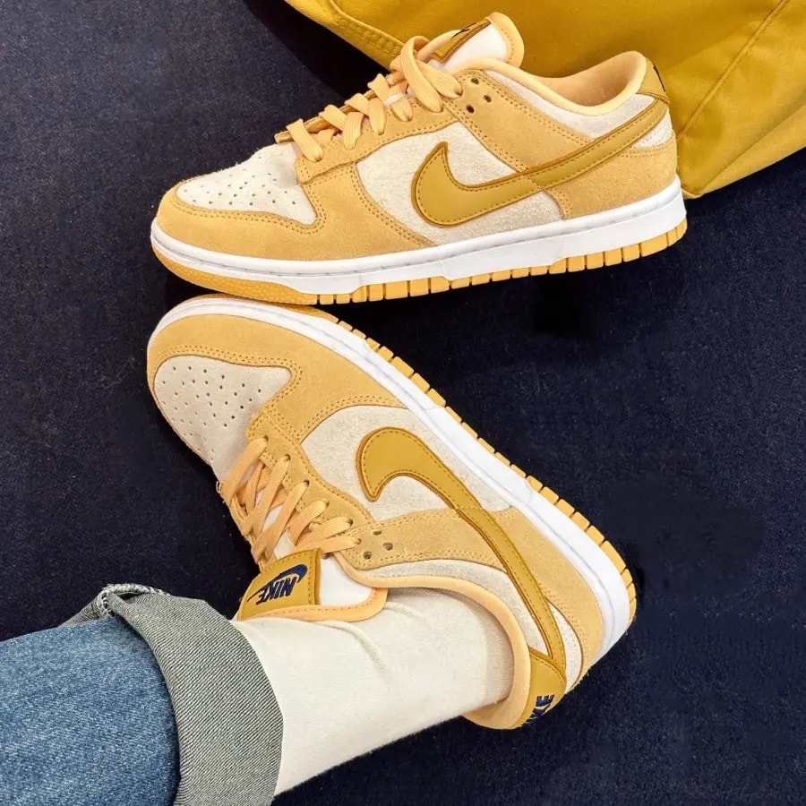 Giày Nike Dunk Low 'Celestial Gold Suede' DV7411-200 — ảnh 4
