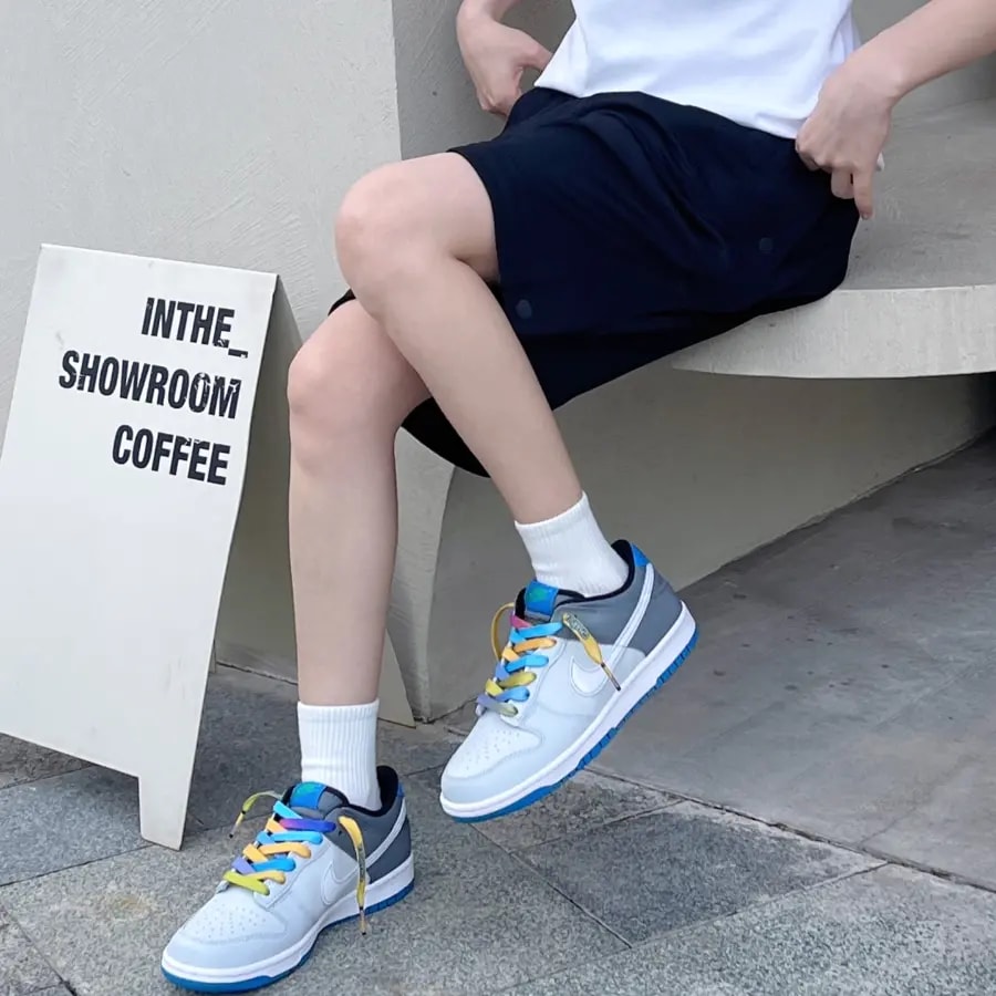 Giày Nike Dunk Low GS 'Pure Platinum' DH9765-004 — ảnh 3