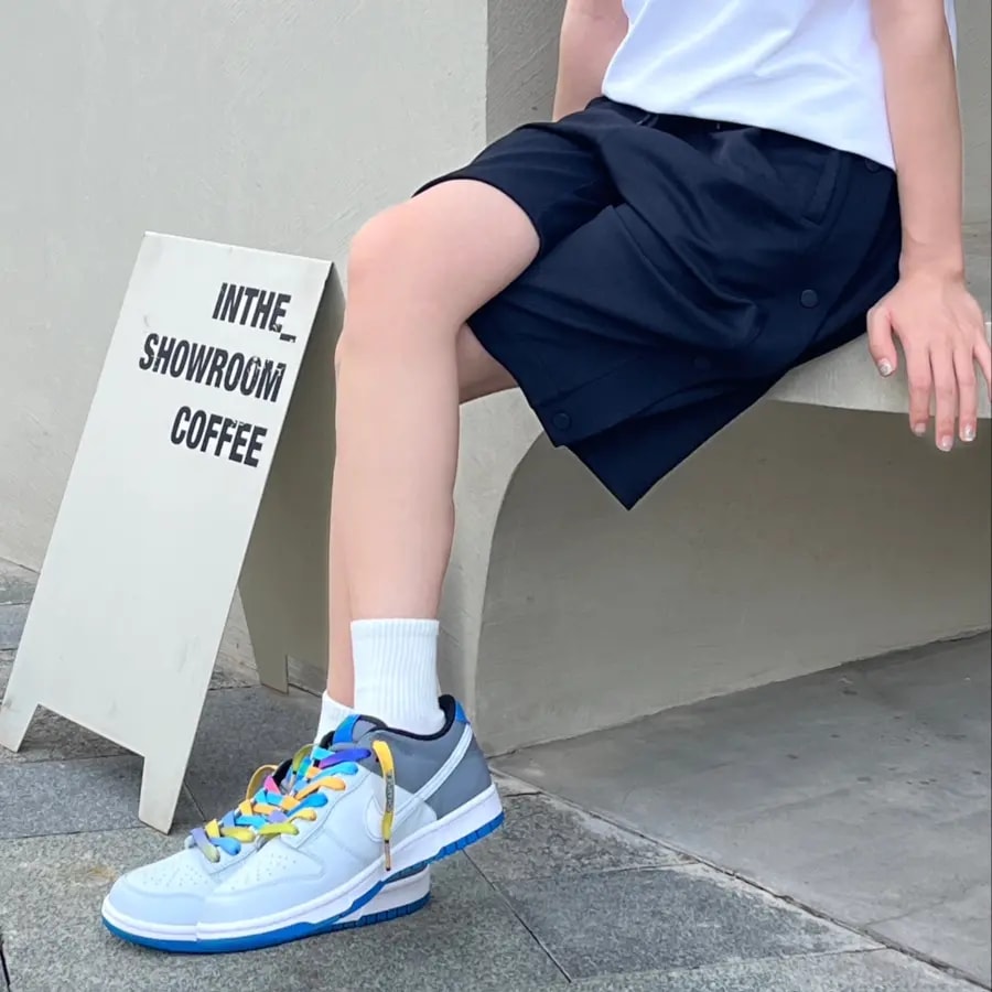 Giày Nike Dunk Low GS 'Pure Platinum' DH9765-004 — ảnh 5