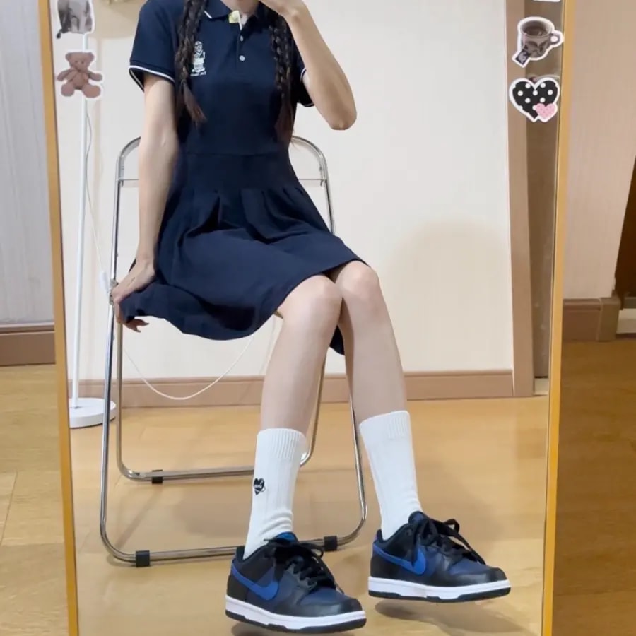 Giày Nike Dunk Low 'Midnight Navy' DH9765-402 — ảnh 3