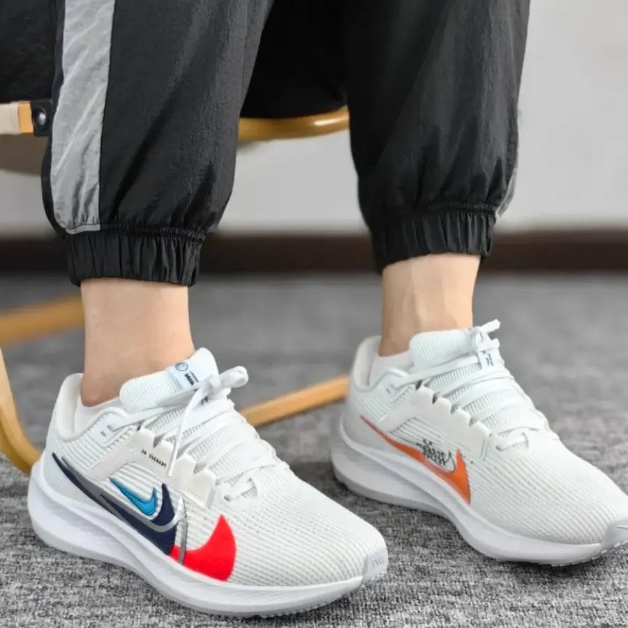 Giày Nike Pegasus 40 Premum 'White Multi-Color' FB7179-100 — ảnh 3