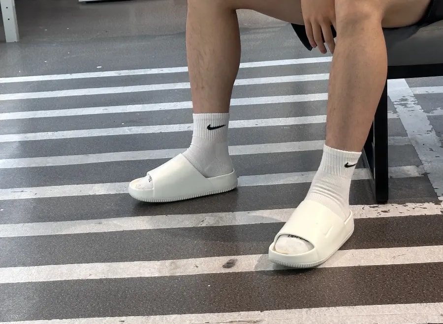 Dép Nike Calm Slide 'Sail' FD4116-100 — ảnh 3