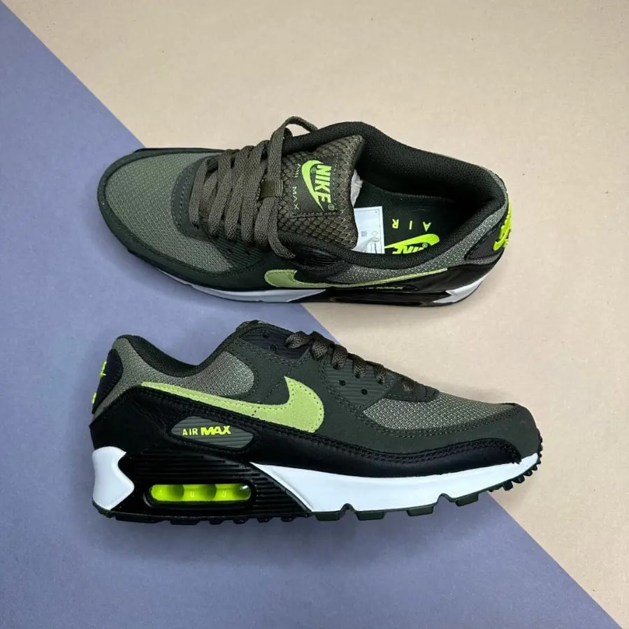 Giày Nike Air Max 90 'Sequoia Volt' DQ4071-200 — ảnh 4