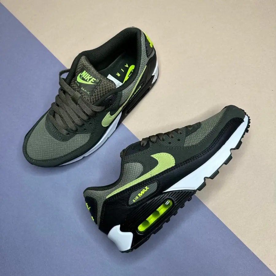 Giày Nike Air Max 90 'Sequoia Volt' DQ4071-200 — ảnh 3