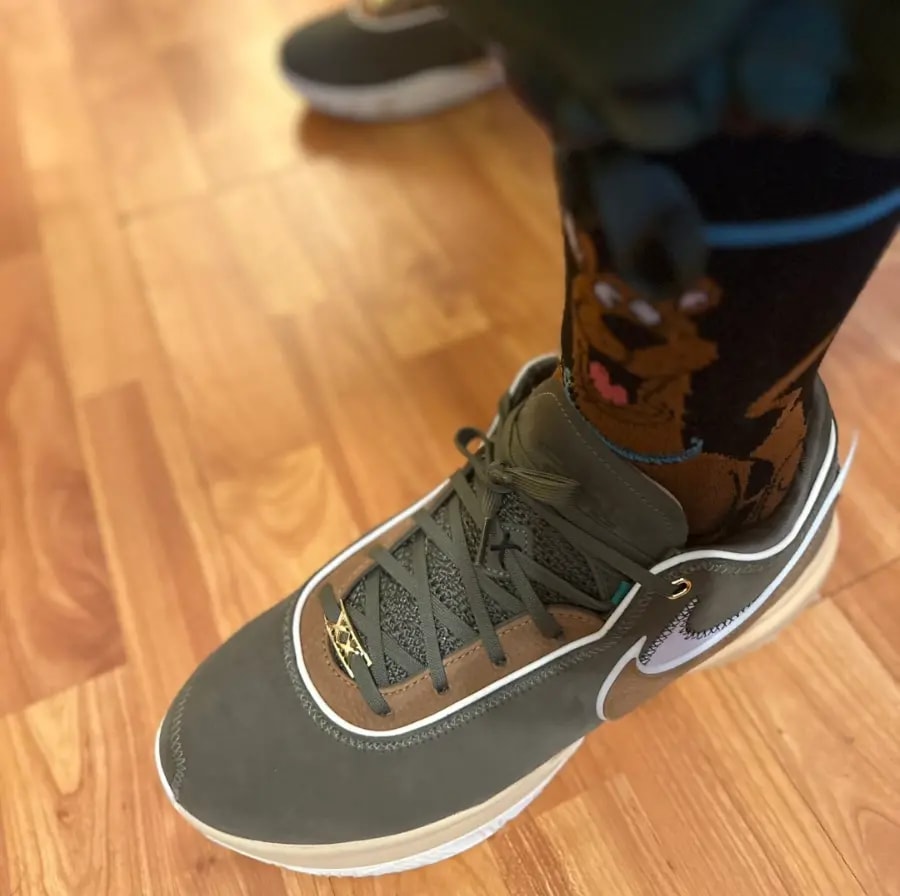 Giày Nike LeBron 20 'Olive Green' DV1193-901 — ảnh 5