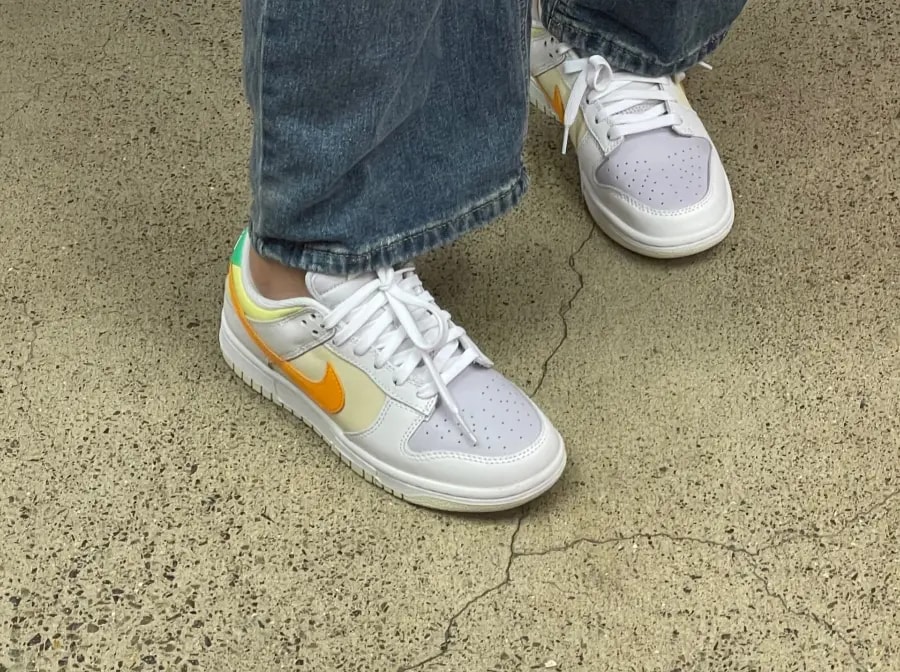 Giày Nike Dunk Low Spring Mix 'White' FJ4742-100 — ảnh 5