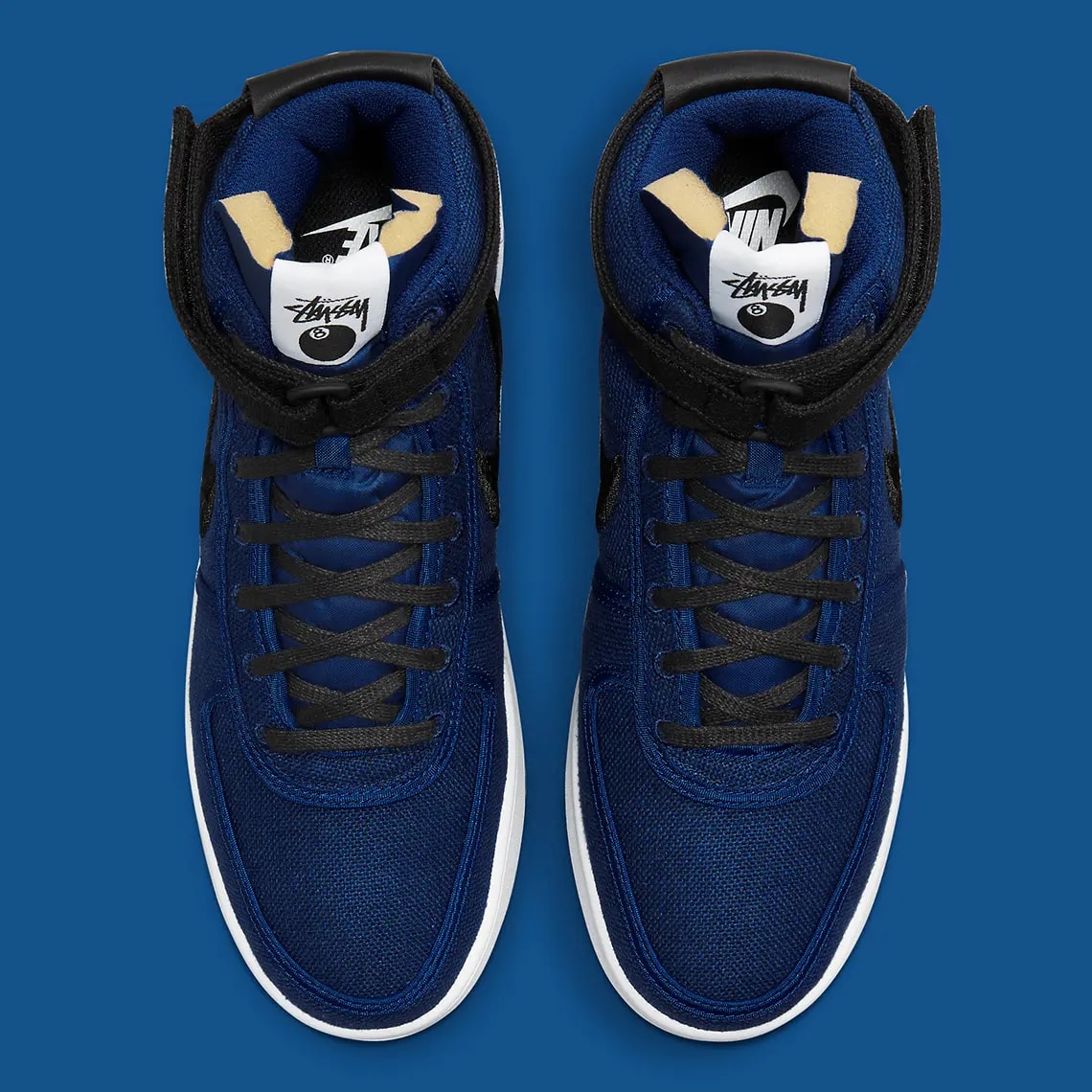 Giày Nike Vandal High x Stüssy 'Deep Royal Blue' DX5425-400 — ảnh 5