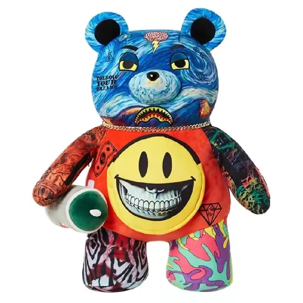 Balo Sprayground Plush Doll x Ron English 'Multicolor' W0917007