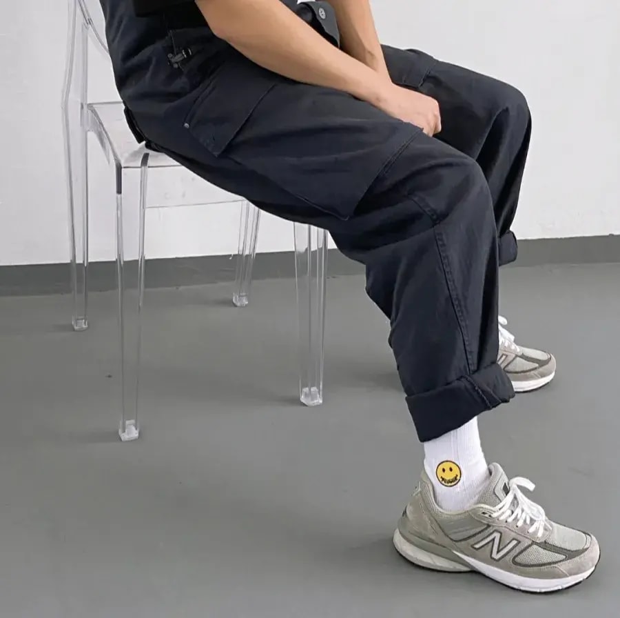 GIày New Balance 990v5 Running 'Grey' W990GL5 — ảnh 4