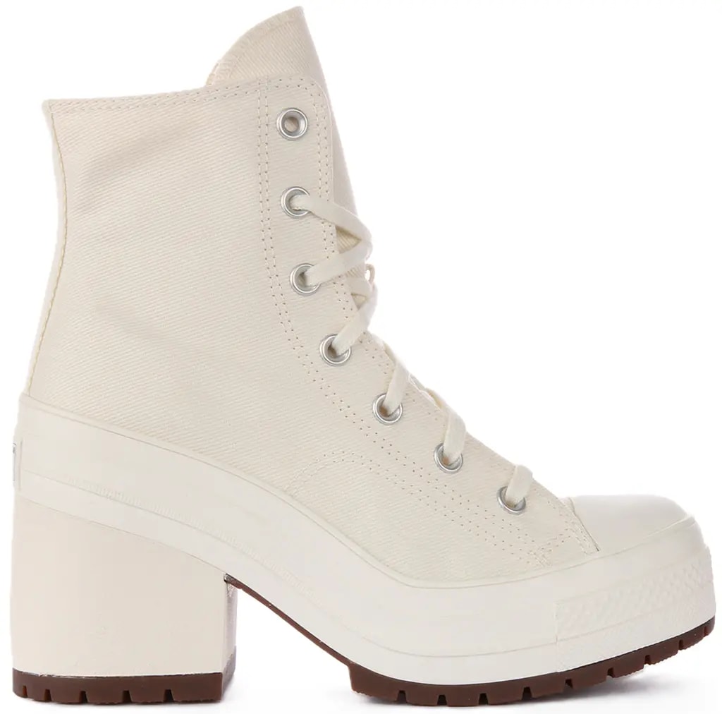 Giày Converse Chuck 70 High De Luxe Heel 'Egret' A05348C — kich-thuoc: 37