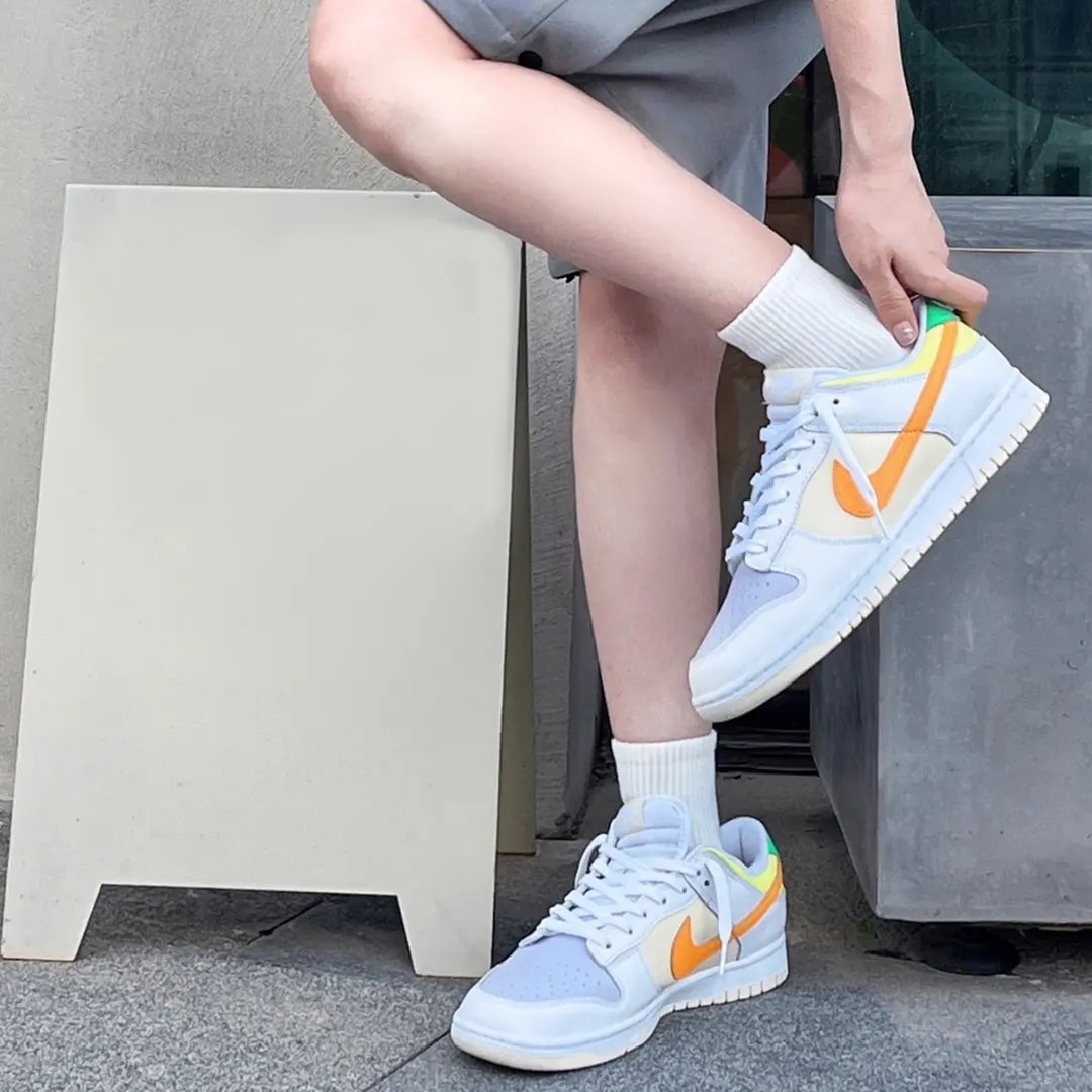 Giày Nike Dunk Low Spring Mix 'White' FJ4742-100 — ảnh 2