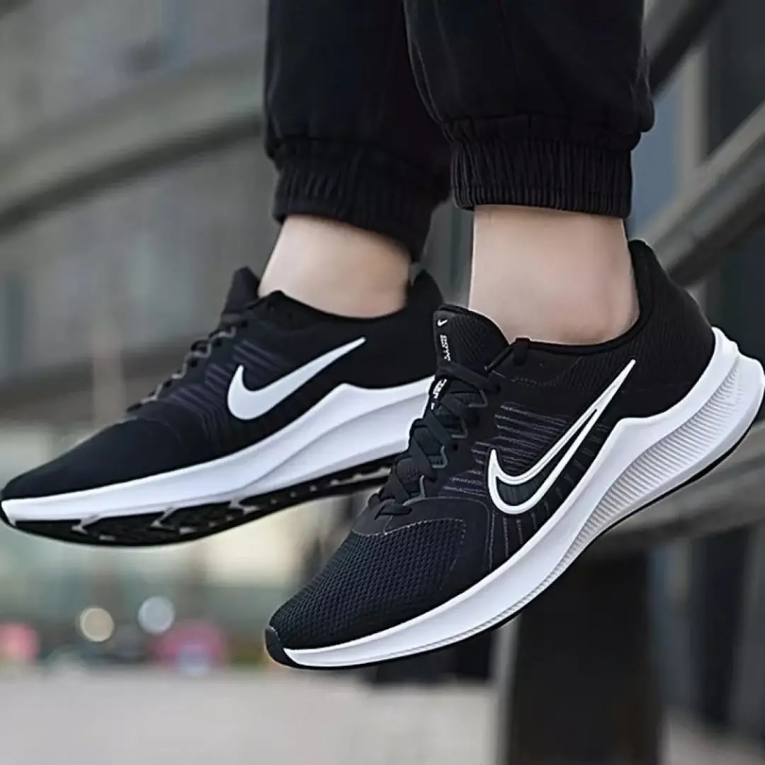 Giày Nike Downshifter 11 'Black White' CW3411-006 — ảnh 3