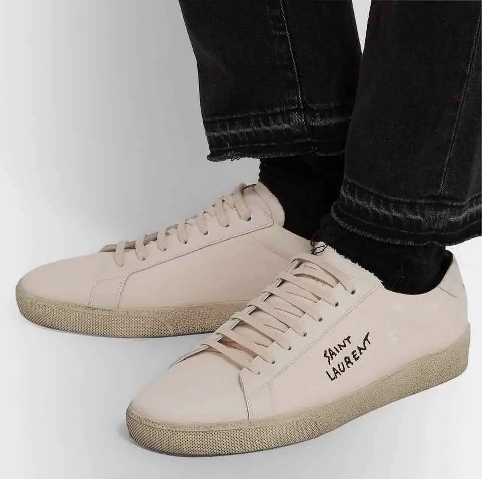 Giày Saint Laurent Court Classic 'Ivory' 611106-GUP10-9113 — ảnh 2