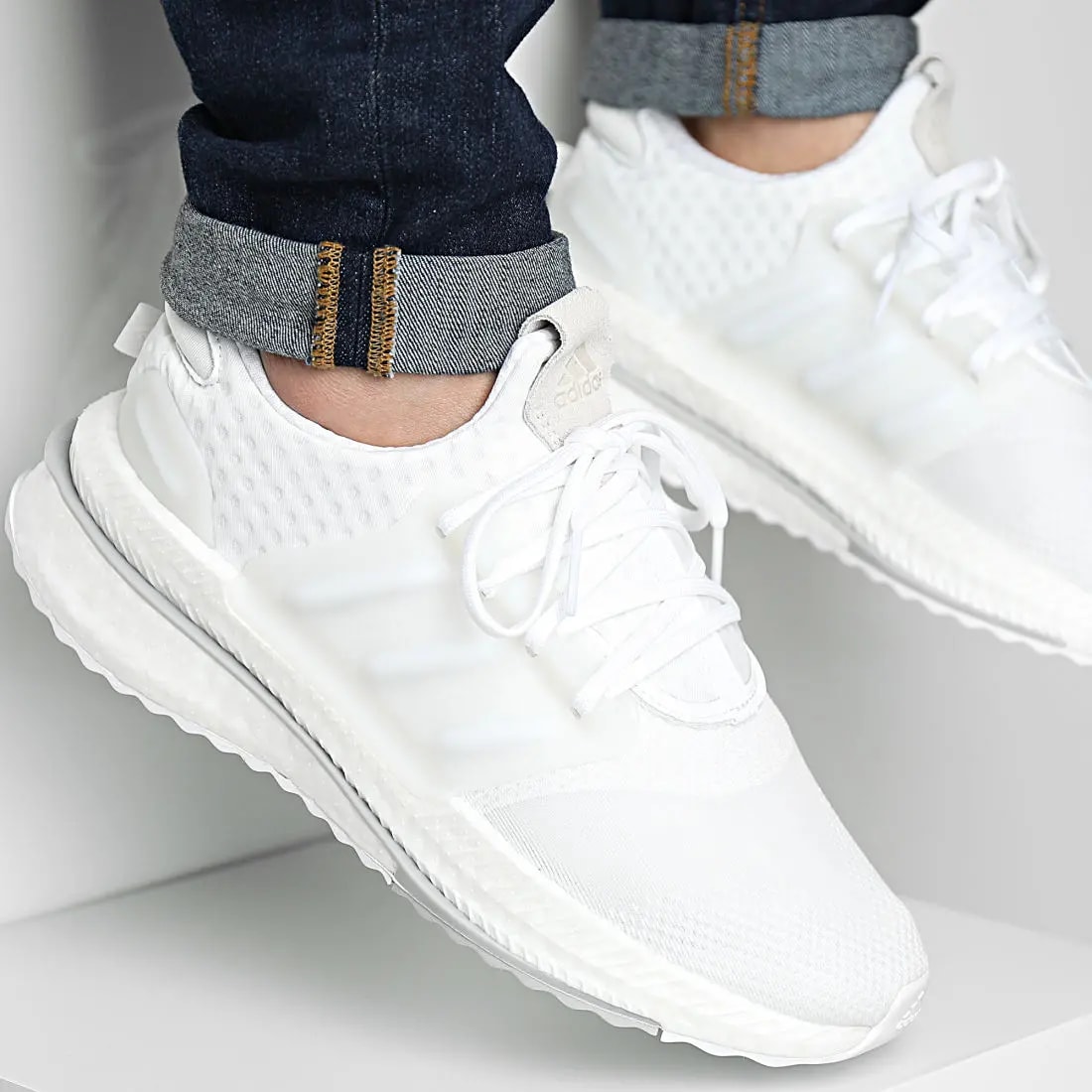 Giày Adidas X PLRBOOST 'Triple White' HP3130 — ảnh 2