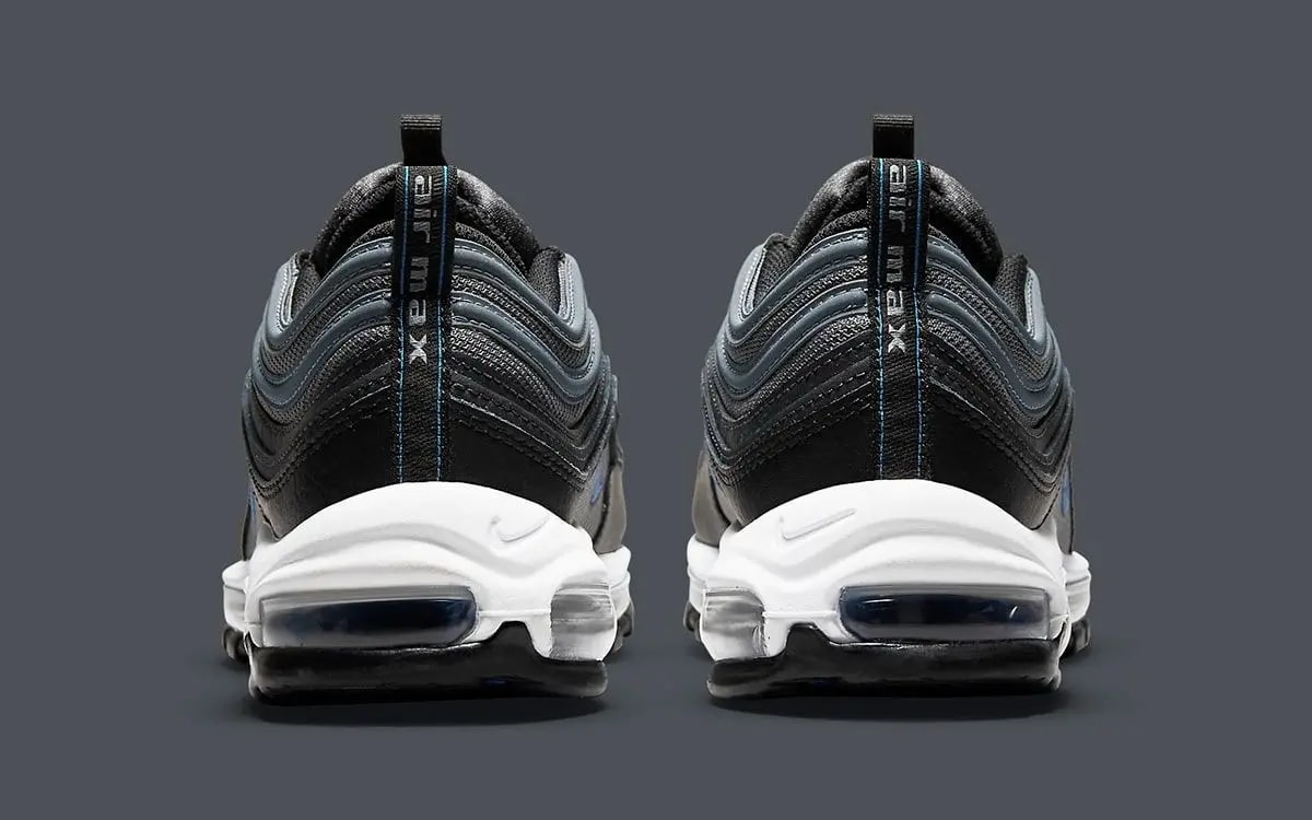 Giày Nike Air Max 97 GS 'Black Racer Blue' DN8003-001 — ảnh 5