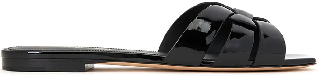 Dép Saint Laurent Nuffier Tribute 'Black' 571952-B8I00-1000 — kich-thuoc: 35.5
