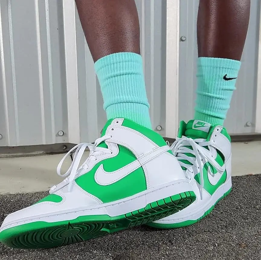 Giày Nike Dunk High 'Stadium Green White' DV0829-300 — ảnh 2