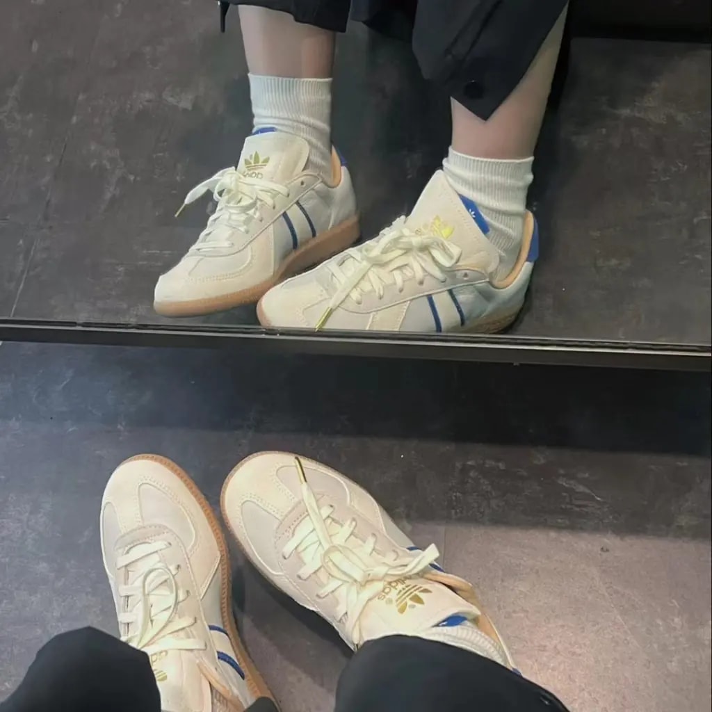 Giày Adidas BW Army Utility Original 'White Blue' HQ6457 — ảnh 5