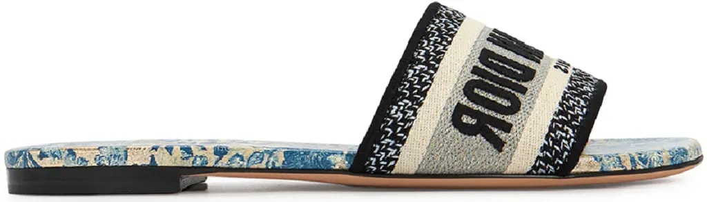 Dép Dior D Way 'Blue' KCQ209BXE-91B — kich-thuoc: 37.5