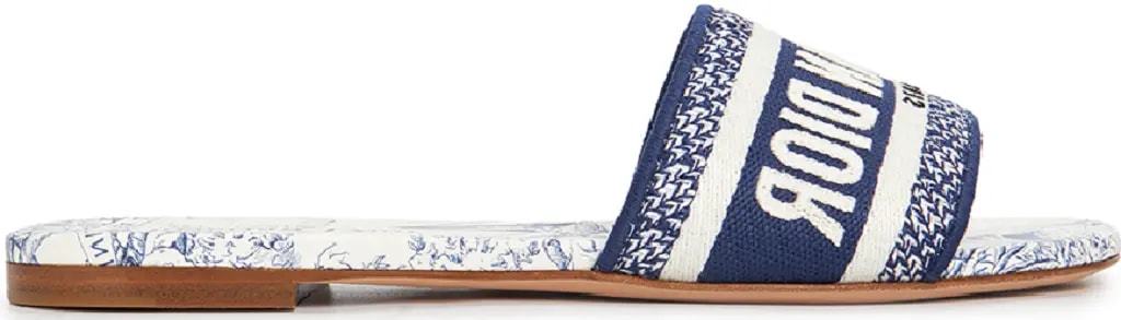 Dép Dior D Way Rev The Infinite 'White' KCQ209RIY-60W — kich-thuoc: 37.5
