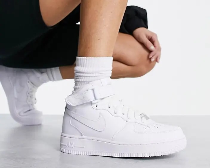 Giày Nike Air Force 1 '07 Mid 'White Canvas' DZ4866-121 — ảnh 2